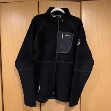 Marmot 플리스 자켓 남성용 XL 블랙