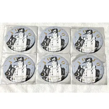 쿠죠 죠타로 75mm 홀로그램 캔뱃지 6점 죠죠월드 Sketch