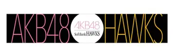25 호크스 SB 타월 머플러 AKB48