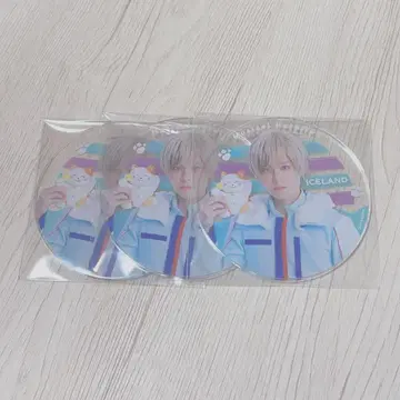 헤타뮤 마네키네코 아크릴 코스터 아이슬란드