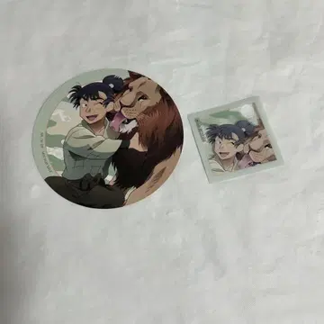 닌자 타마 란타로 닌자 타마 도부 동물 공원 도부 콜라보 코스터 마커