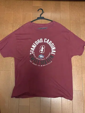Champion 스탠포드 카디널 T셔츠 버건디