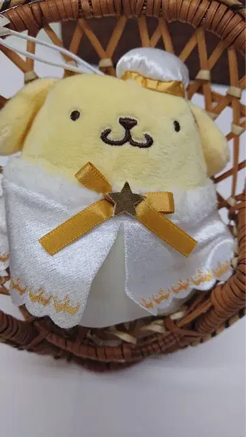 산리오 캐릭터즈 폼폼푸딩 봉제 인형 마스코트