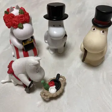 MOOMIN 무민 엄마 무민 아빠 세트 미니 피규어