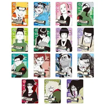 NARUTO 스탯 카드 2 미개봉 새상품 15종 컴프 세트 나루토