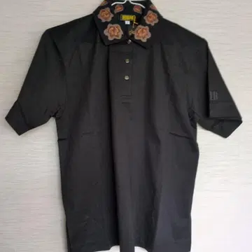 FEILER 피케 셔츠 반팔 블랙