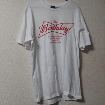 The Birthday 화이트 T셔츠 XL 화이트 2019