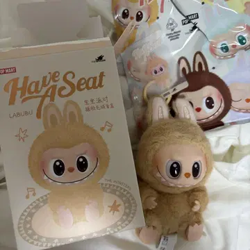 POP MART Have A Seat LABUBU 봉제인형 라부부