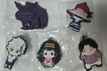 HUNTER x HUNTER 캡슐 러버 마스코트 Vol.6 세트