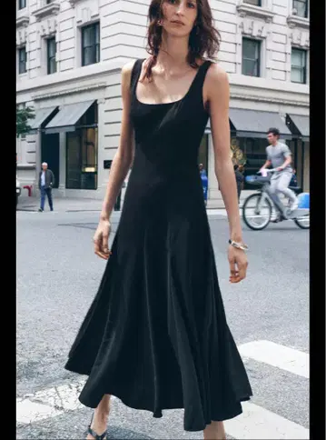 ZW Collection 미디 원피스 ZARA