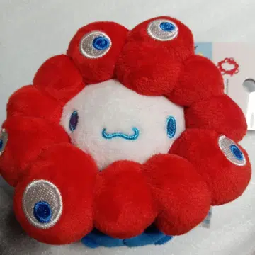 오사카 만국 박람회 산리오 밉밉 봉제 인형 시나모롤 카라비너 포함