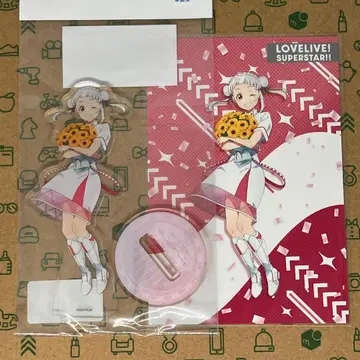 아라시 치사토 아크릴 스탠드+엽서 퍼레이드 ver.