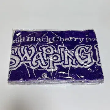 Acid Black Cherry 스와핑 락 파티 타월 머플러