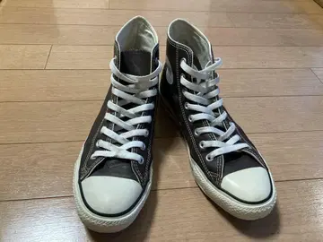 컨버스 가죽 하이컷