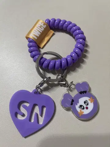 TWICE POPUP 코일 키링 사나 참 3세트