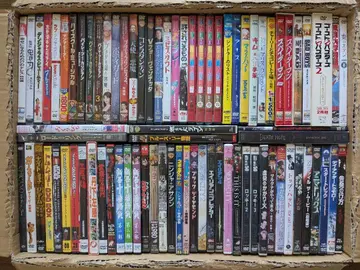 DVD 모음 82개 세트 대량 영화 서양 영화 일본 영화 애니메이션