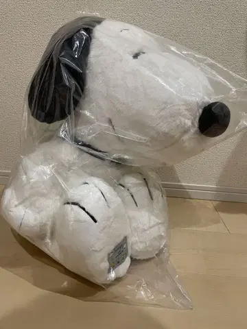 스누피 당첨 복권 봉제 인형 빅 사이즈 1등