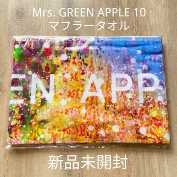 미개봉 새상품 Mrs. GREEN APPLE 10 구매 혜택 머플러 타월