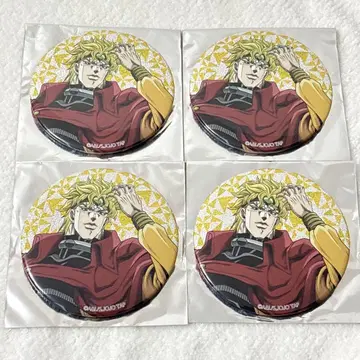 DIO 글리터 캔뱃지 4점 죠죠월드 THE JOJO WORLD