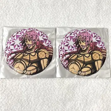디아볼로 글리터 캔뱃지 2점 죠죠월드 JOJO WORLD