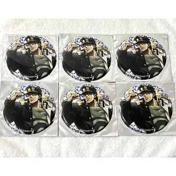 쿠죠 죠타로 글리터 캔뱃지 6점 죠죠월드 JOJO WORLD