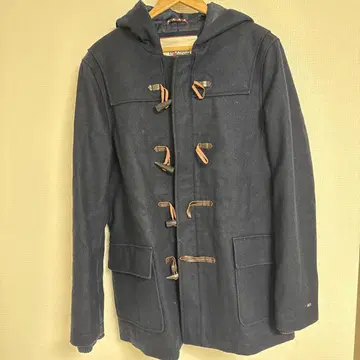 Tommy Hilfiger DENIM 네이비 더플 코트 M