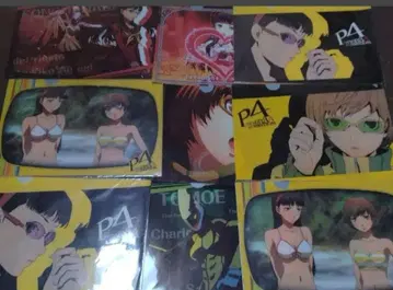 페르소나4 사토나카 치에 & 아마기 유키코 클리어 파일 세트