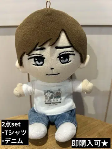 나가세 렌 착용 티셔츠 데님 2개 하피누이 킹프리 의류