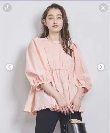 UNITED ARROWS 라이트 핑크 튜닉 36
