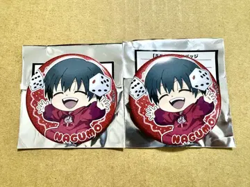 SAKAMOTO DAYS 페보테리아 캔뱃지 나구모 2세트