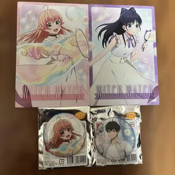 위치 워치 캔뱃지 버블 ver. 니코 모리토모 특전 카드 니코 오토메