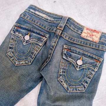TRUERELIGION 트루 릴리전 JOEY 오니 페이드 데미지 가공