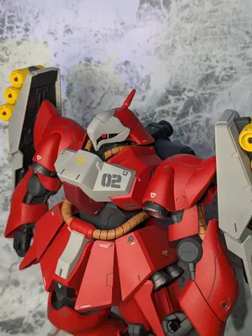RE/100 야크트 도가 [퀘스 기] 조립 완료 건담 프라모델