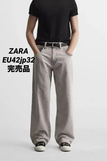 ZARA 자라 BAGGY FIT 데님 팬츠 EU42 JP32 완판템