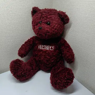HERSHEY'S 버건디 테디 봉제 인형