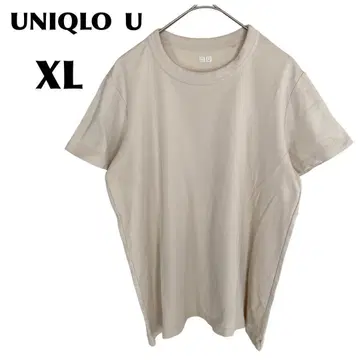 UNIQLO/유니클로 [ XL ] 셔츠/티셔츠 반팔 무지 U넥