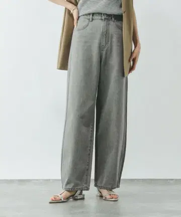 글로벌 워크 GOOD 데님 배기 팬츠 XL