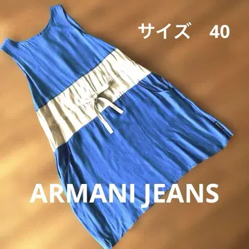 ARMANI JEANS 아르마니 청바지 슬리브리스 원피스