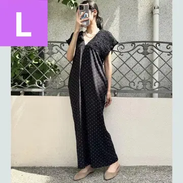 시마무라 laxdantia 도트 셔링 살로펫 L 사이즈