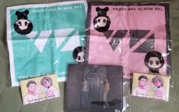 N/A 타월 캔뱃지 아크릴 스탠드