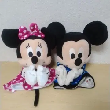 디즈니 미키 & 미니 봉제 인형 퍼펫