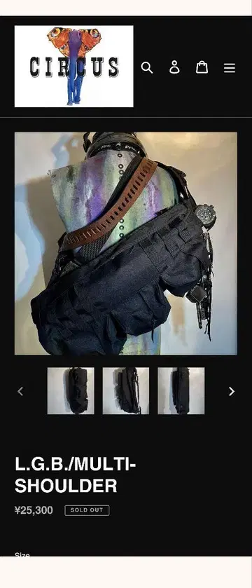 L.G.B./MULTI-SHOULDER LGB 르 그랑 블루