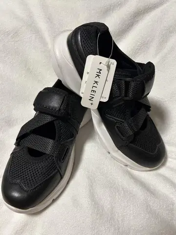 새상품 MK KLEIN 스포츠 샌들 블랙 L
