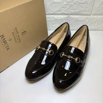 (새상품) 로페피크닉 x HARUTA 비트 로퍼 23.5cm