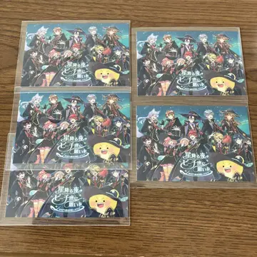 컬러풀 피치 마법 학원 트레이딩 카드 전인원 집합