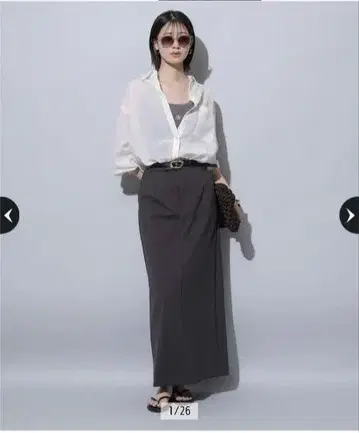Arpegestory 아르페쥬 스토리 [점포 한정] I라인 폰치 스커트