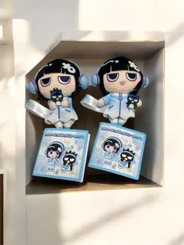 ano x 배드마츠마루 마스코트 아노 짱 봉제 인형 2종 세트