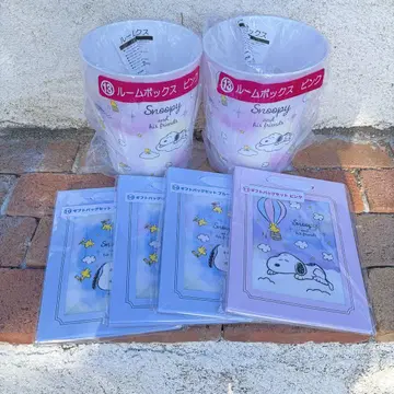 스누피 뽑기 룸 박스 기프트 백