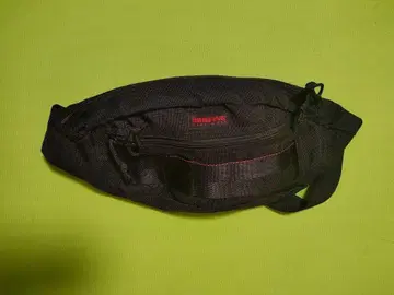 블랙 메쉬 바디 백