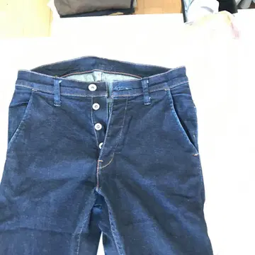 미스터 올리브 다크 블루 스키니 데님